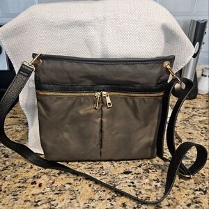 Stylish Olive Green Crossbody Bag